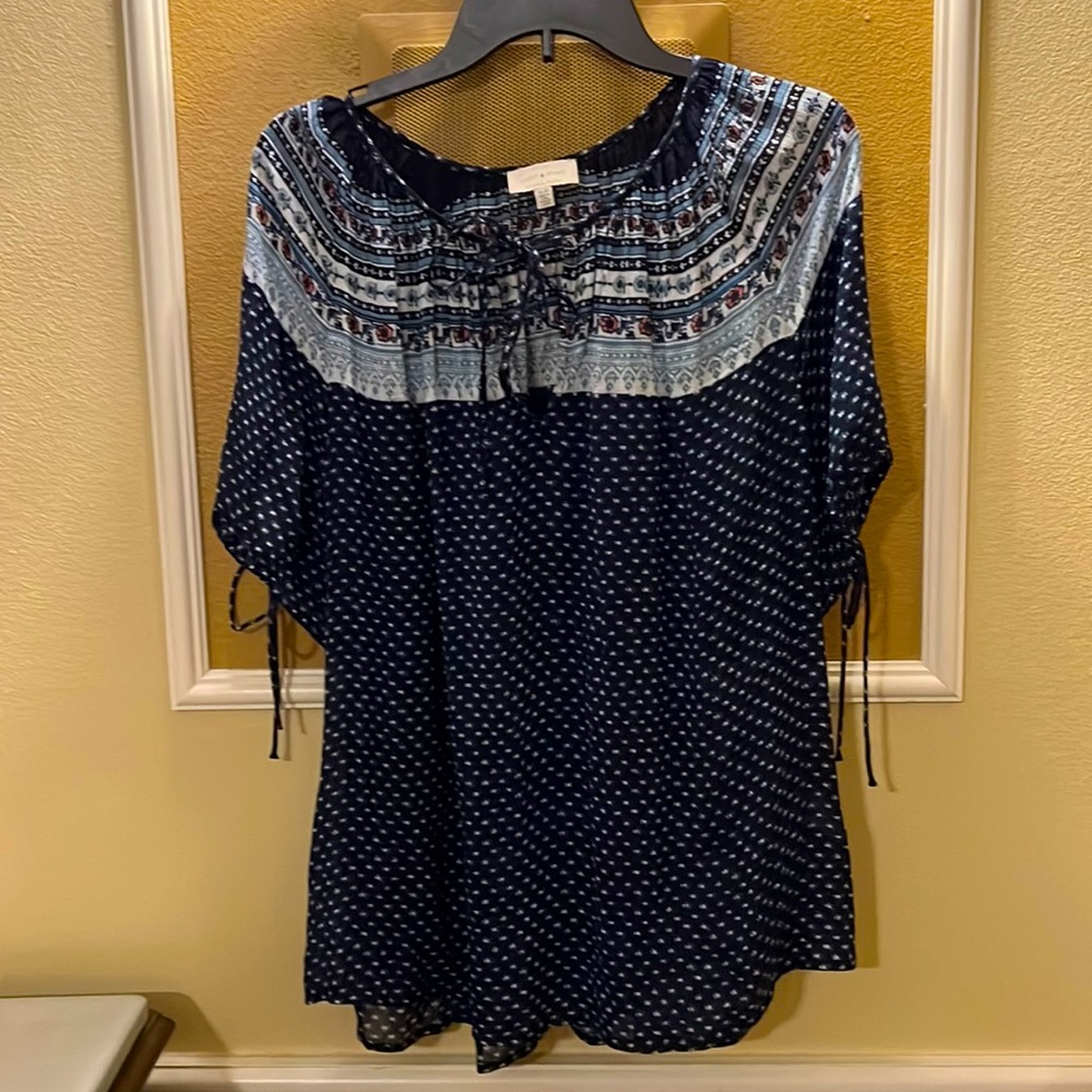 Lucky Brand top size 1X